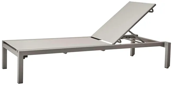 Cane-Line Relax solstol - lysegrå